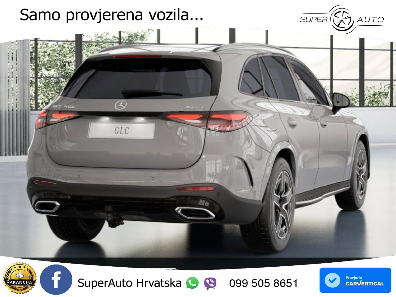 Mercedes GLC 300e (313 KS) 4MATIC 9G-TRONIC AMG ACC+GR SJED+360+PANO