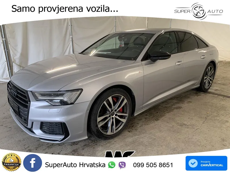 Audi A6 55 TFSIe (367 KS) quattro ultra S tronic S line MATRIX+GR SJED+KAM