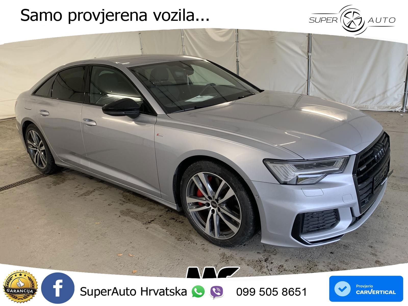 Audi A6 55 TFSIe (367 KS) quattro ultra S tronic S line MATRIX+GR SJED+KAM