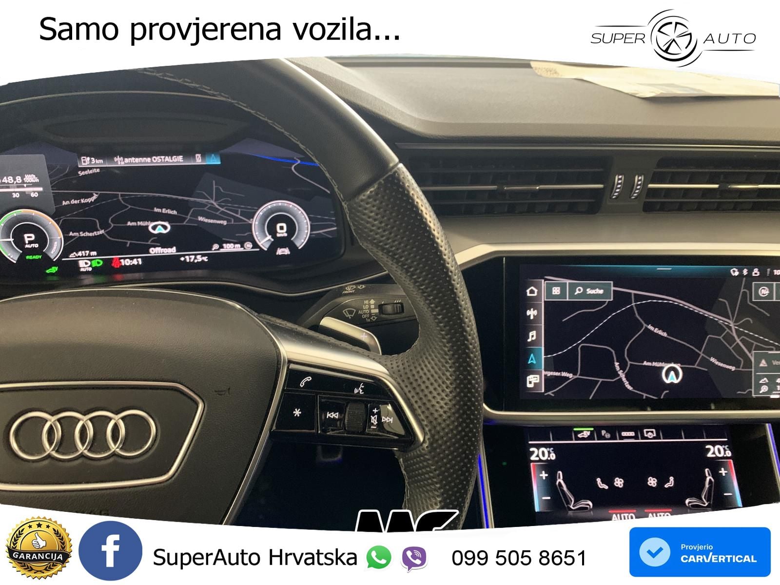 Audi A6 55 TFSIe (367 KS) quattro ultra S tronic S line MATRIX+GR SJED+KAM