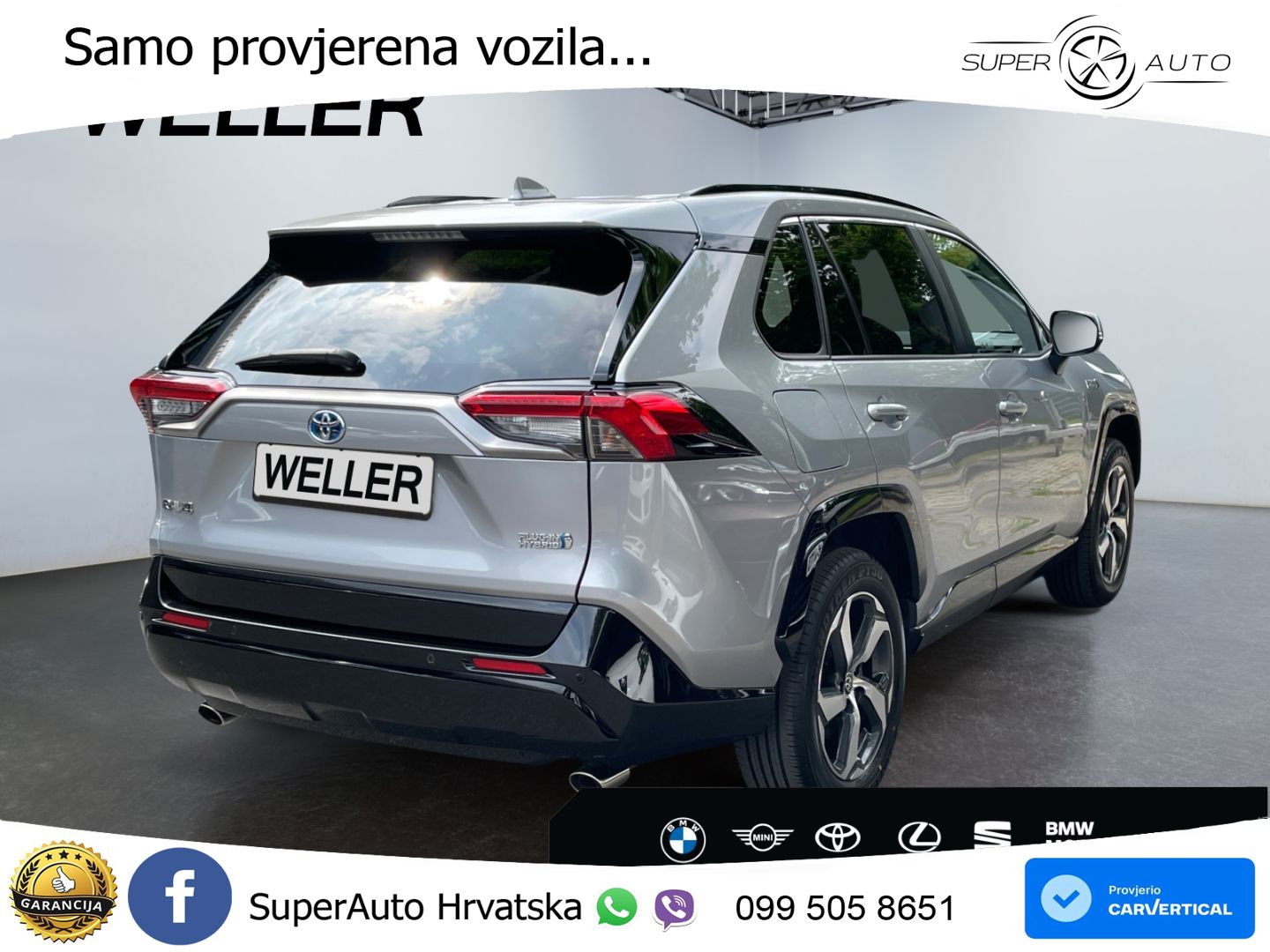 Toyota RAV4 2.5 D-4S (306 KS) Hybrid AWD-i e-CVT LED+GR SJED+ACC