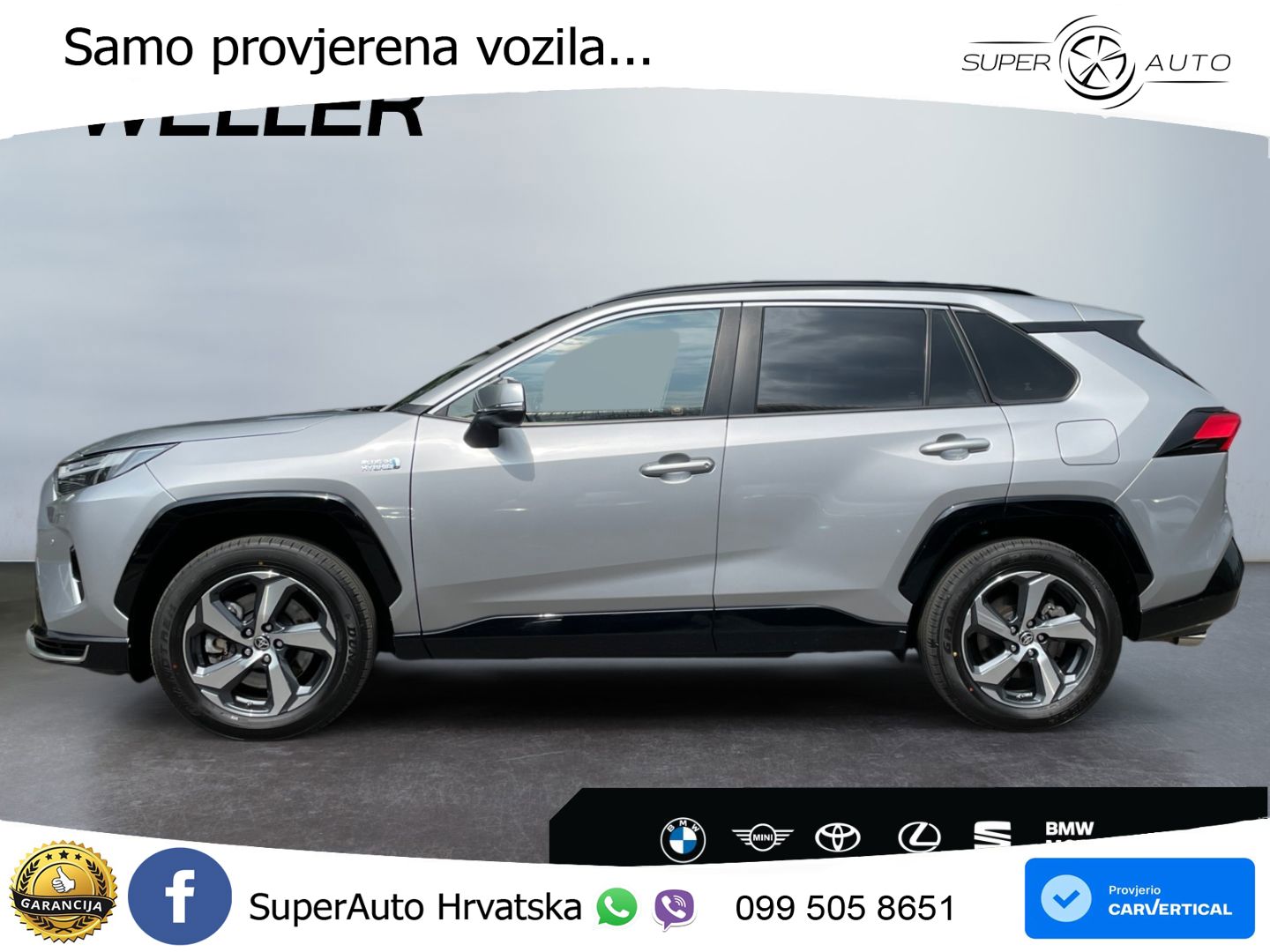 Toyota RAV4 2.5 D-4S (306 KS) Hybrid AWD-i e-CVT LED+GR SJED+ACC