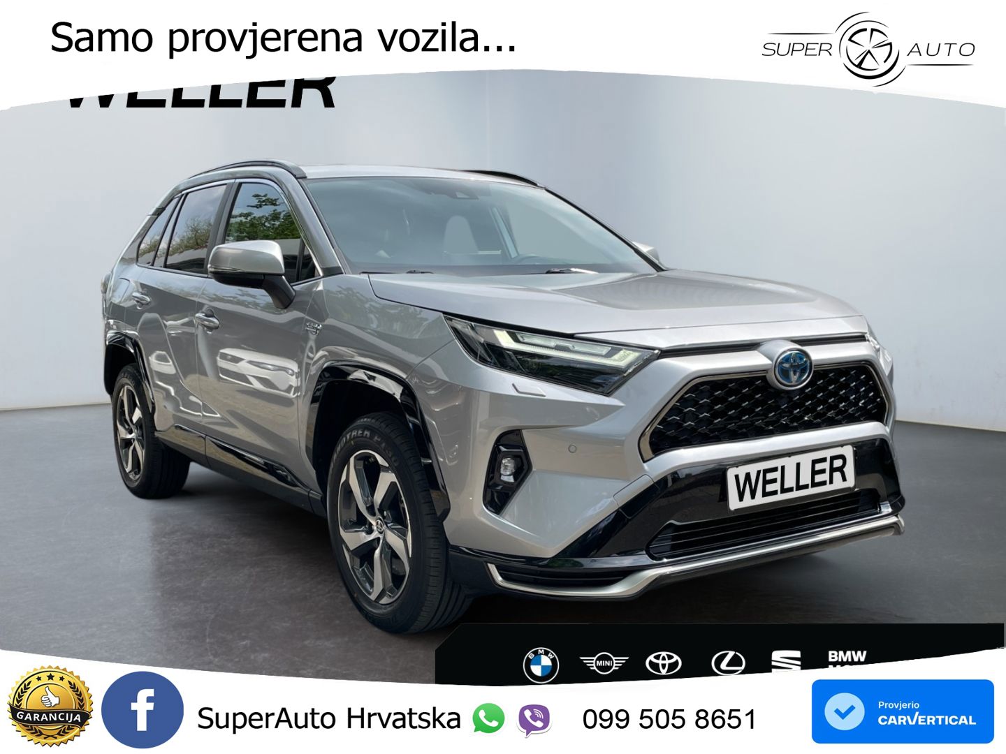 Toyota RAV4 2.5 D-4S (306 KS) Hybrid AWD-i e-CVT LED+GR SJED+ACC