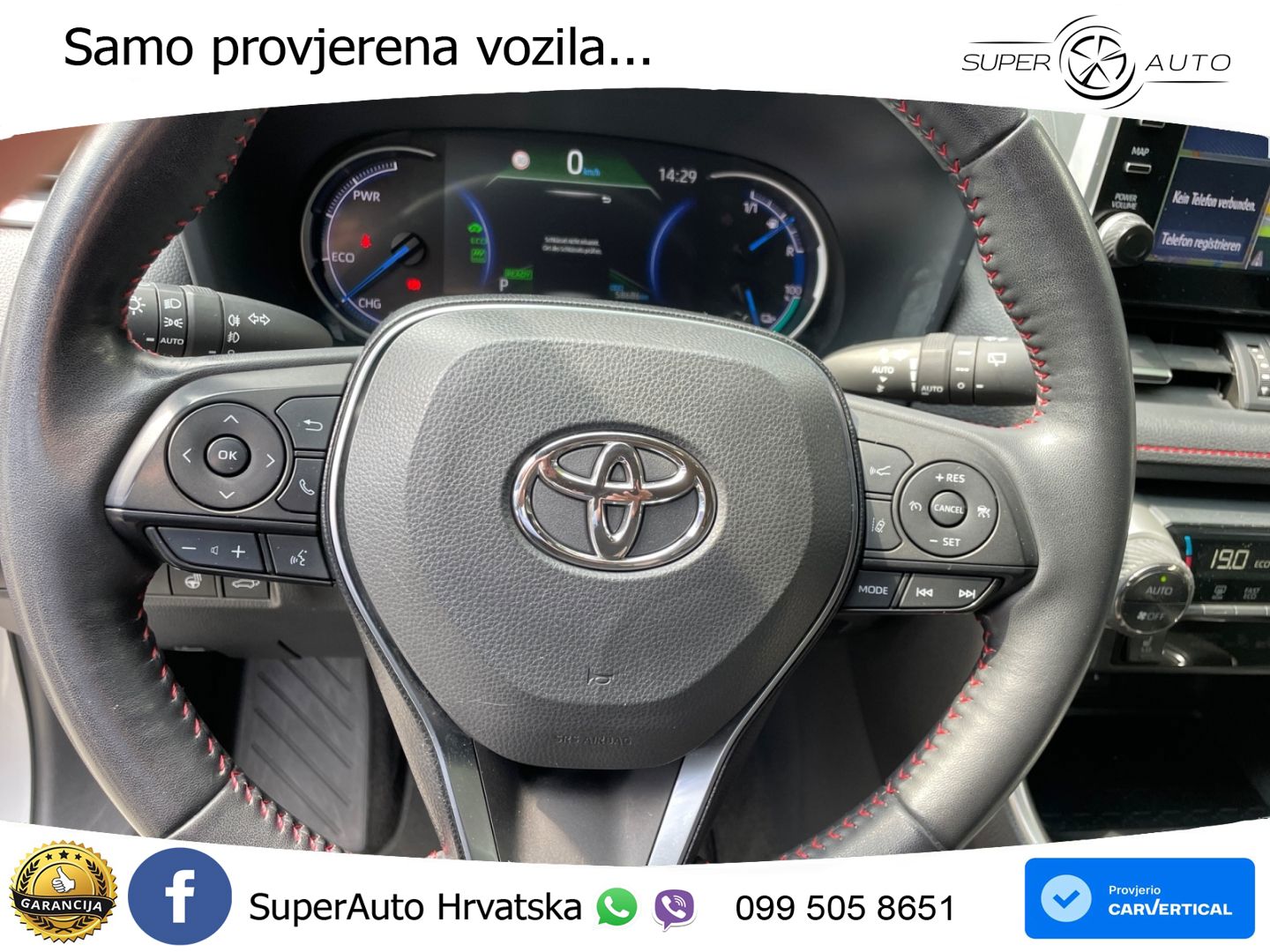 Toyota RAV4 2.5 D-4S (306 KS) Hybrid AWD-i e-CVT LED+GR SJED+ACC