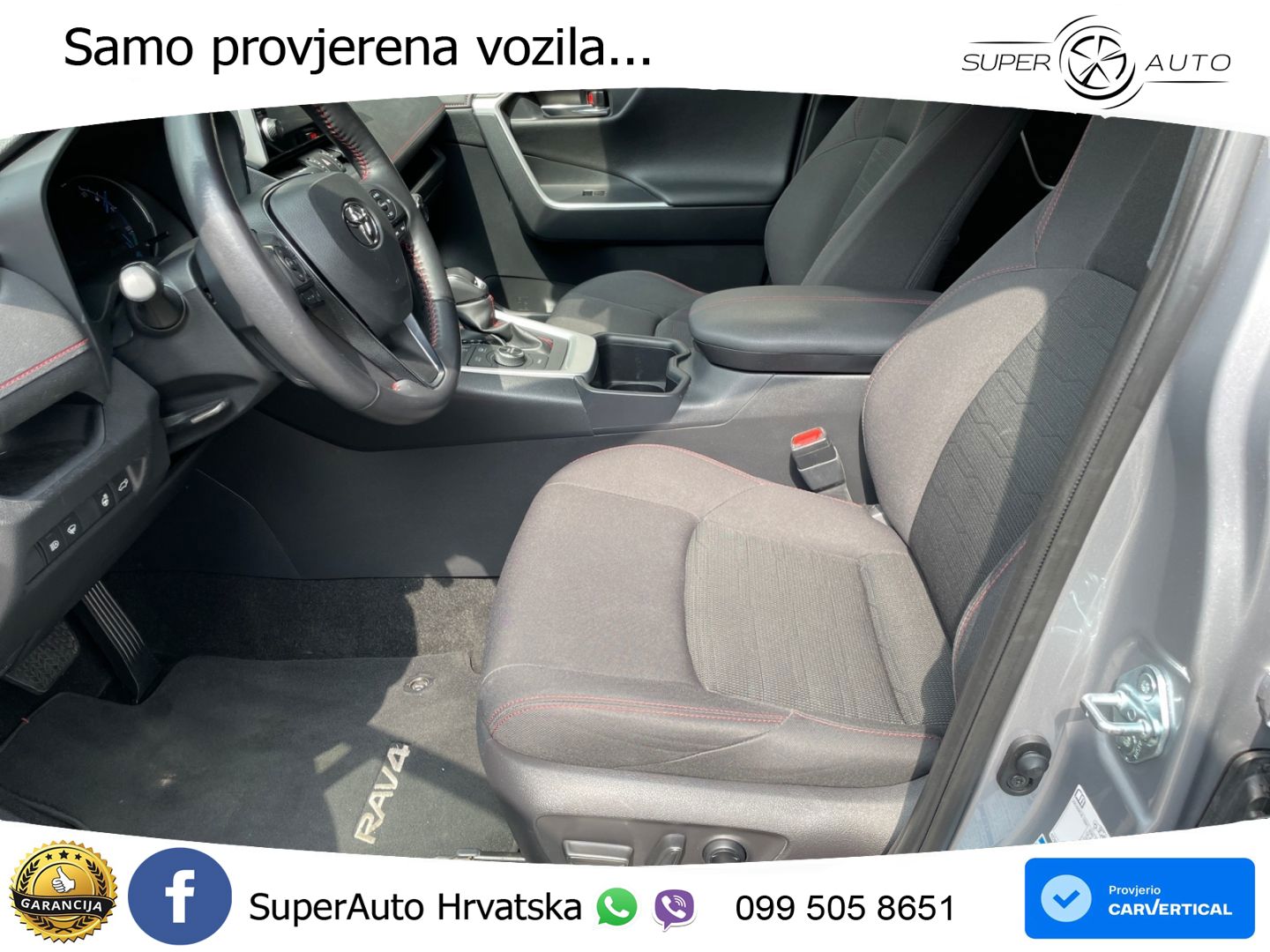 Toyota RAV4 2.5 D-4S (306 KS) Hybrid AWD-i e-CVT LED+GR SJED+ACC