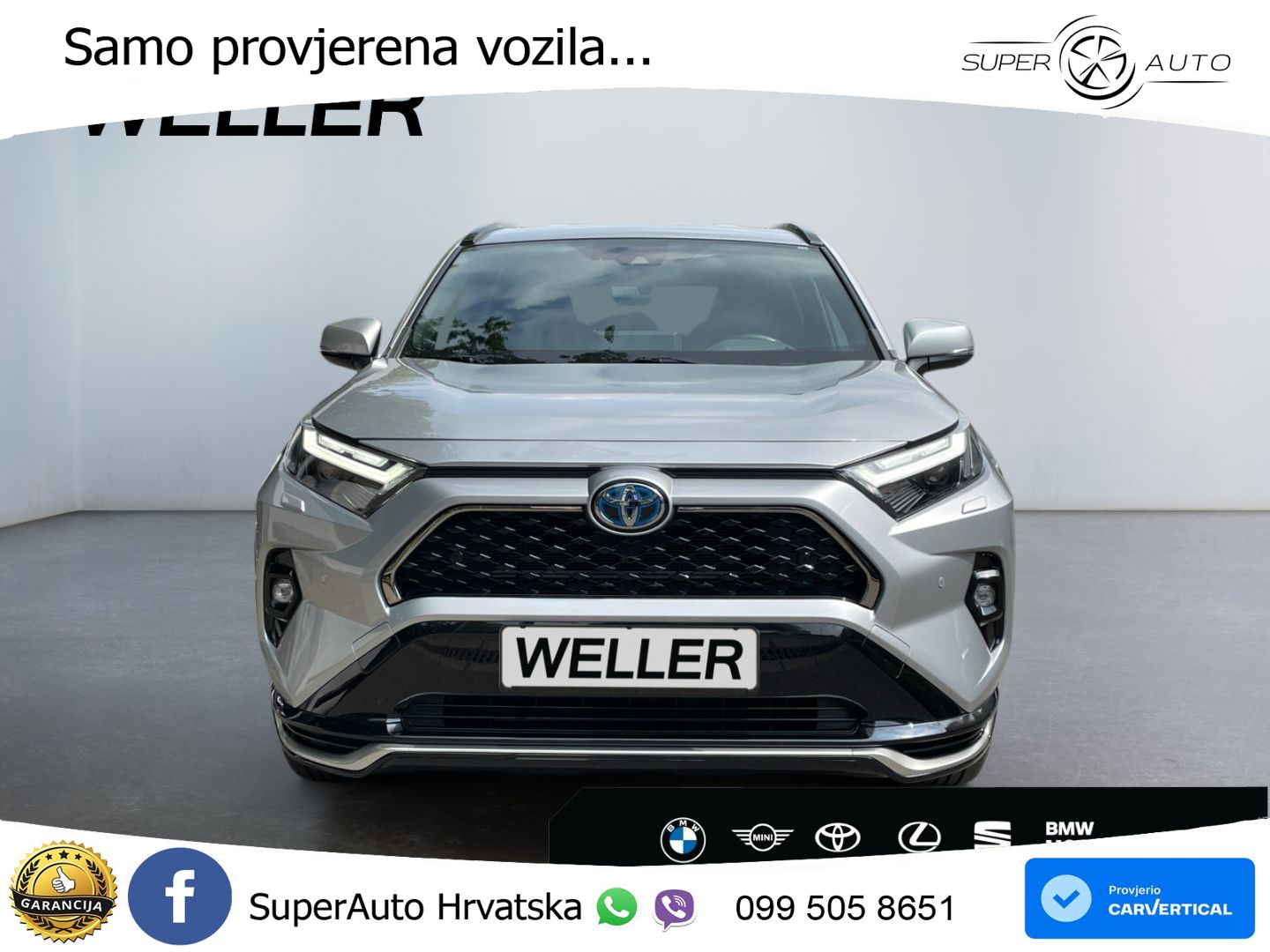 Toyota RAV4 2.5 D-4S (306 KS) Hybrid AWD-i e-CVT LED+GR SJED+ACC