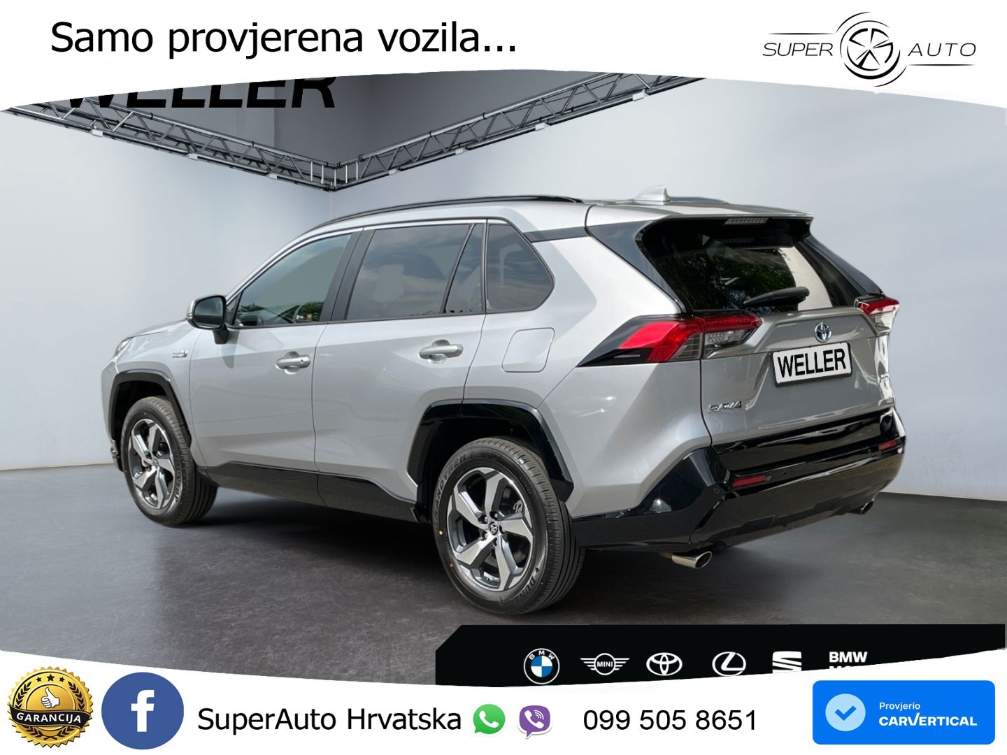 Toyota RAV4 2.5 D-4S (306 KS) Hybrid AWD-i e-CVT LED+GR SJED+ACC