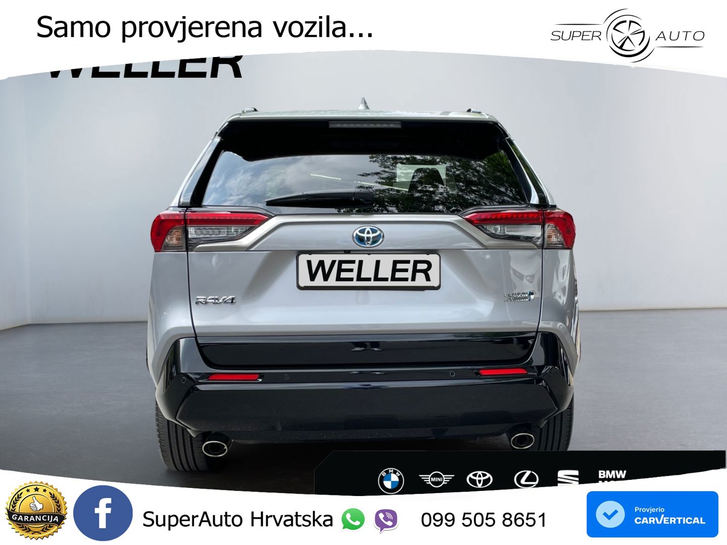 Toyota RAV4 2.5 D-4S (306 KS) Hybrid AWD-i e-CVT LED+GR SJED+ACC