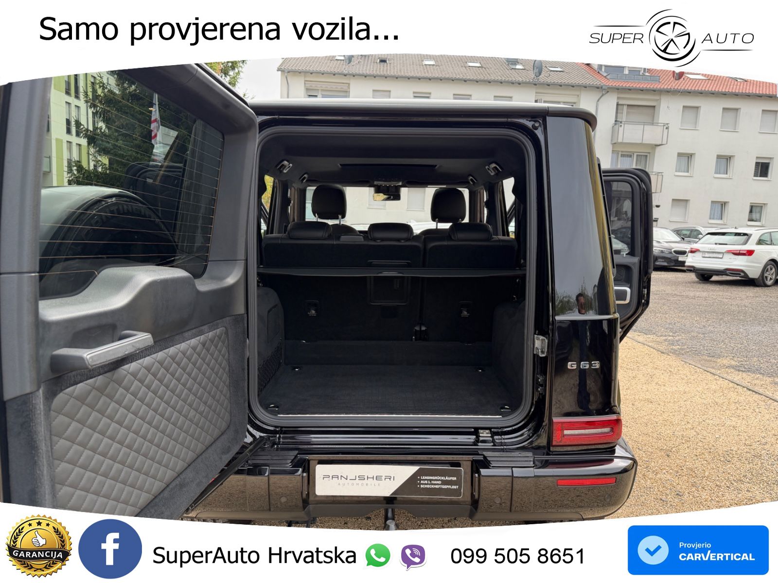 Mercedes AMG G 63 Long V8 (585 KS) 4MATIC 9G-TRONIC AMG SPEEDSHIFT PLUS