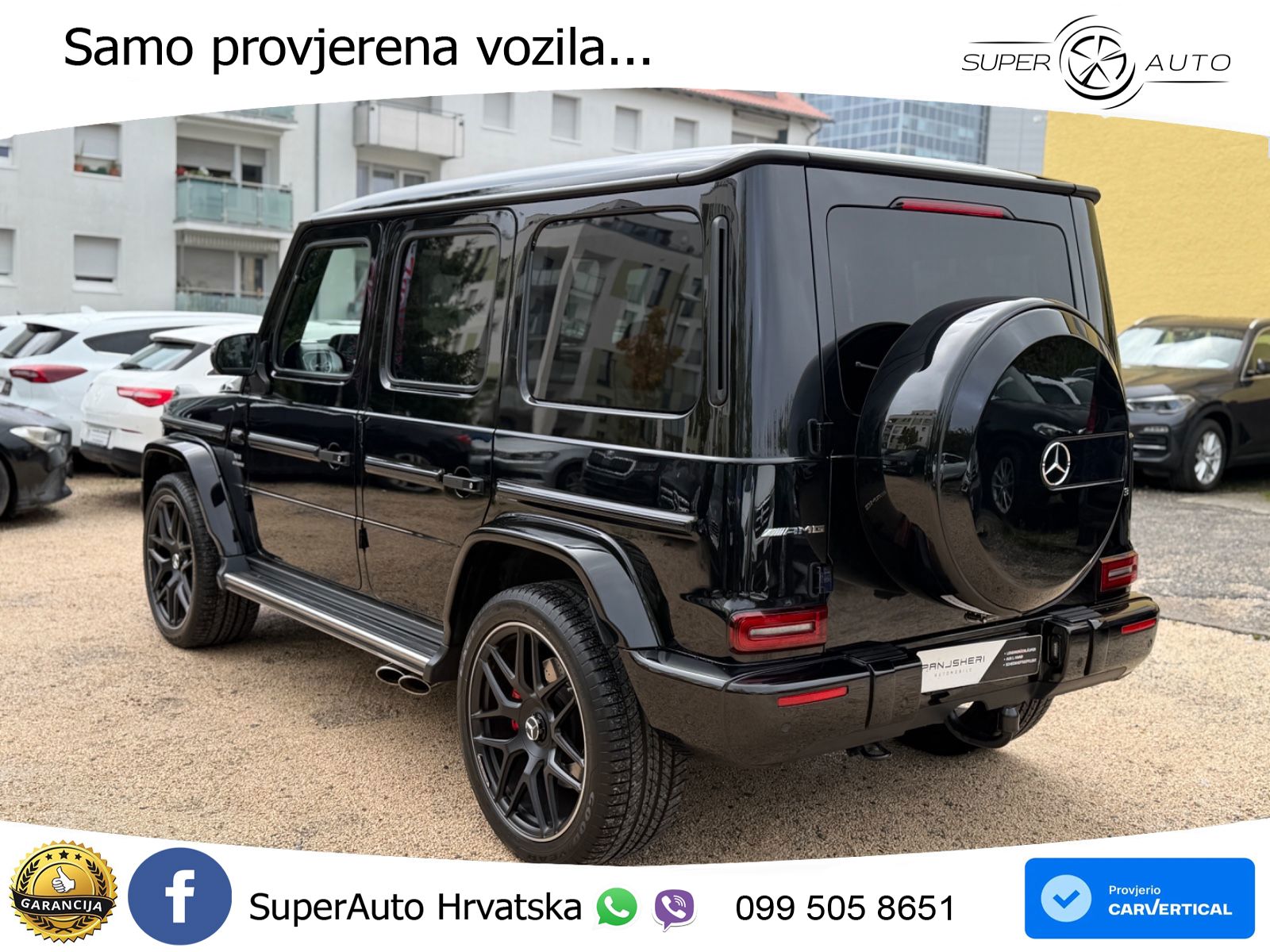 Mercedes AMG G 63 Long V8 (585 KS) 4MATIC 9G-TRONIC AMG SPEEDSHIFT PLUS
