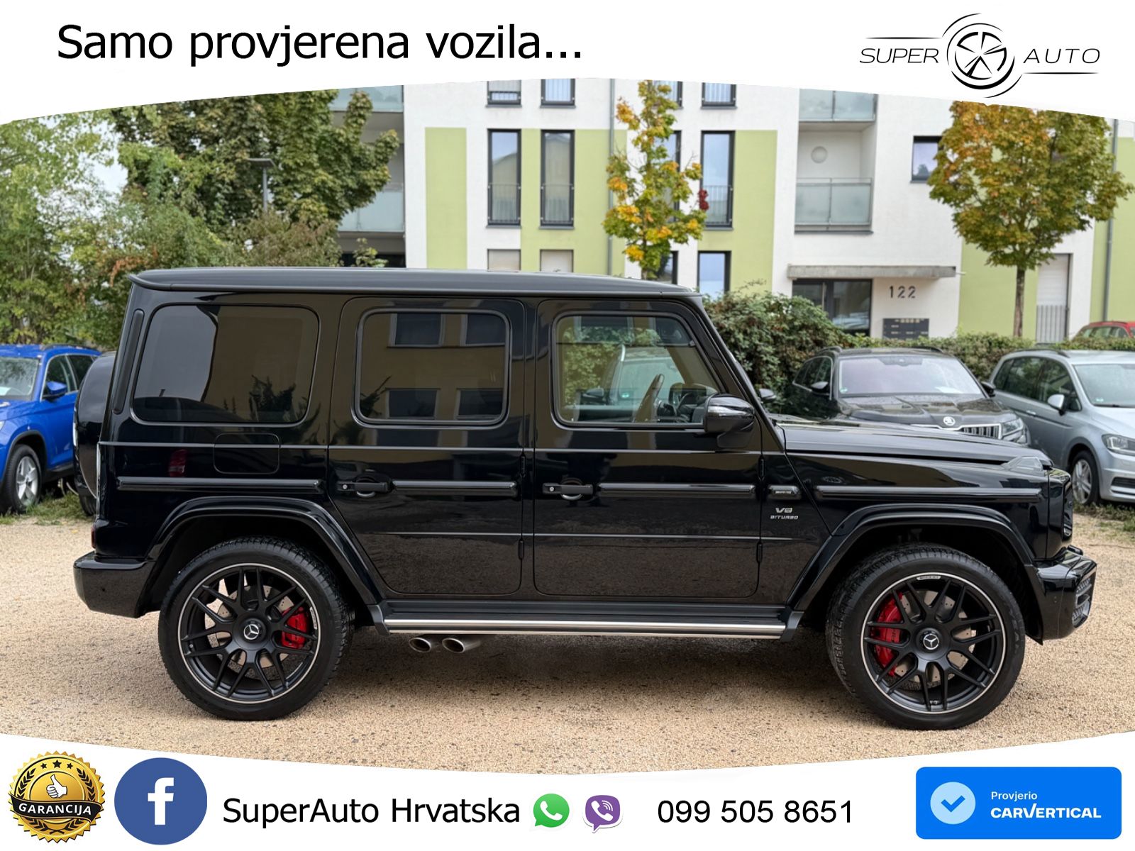 Mercedes AMG G 63 Long V8 (585 KS) 4MATIC 9G-TRONIC AMG SPEEDSHIFT PLUS
