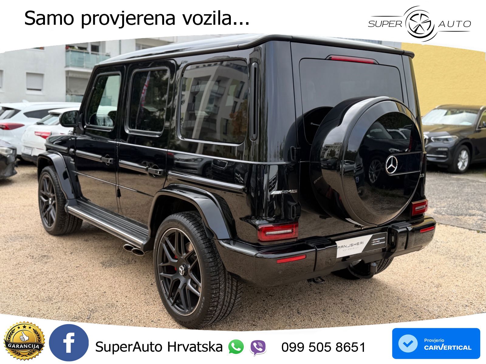 Mercedes AMG G 63 Long V8 (585 KS) 4MATIC 9G-TRONIC AMG SPEEDSHIFT PLUS