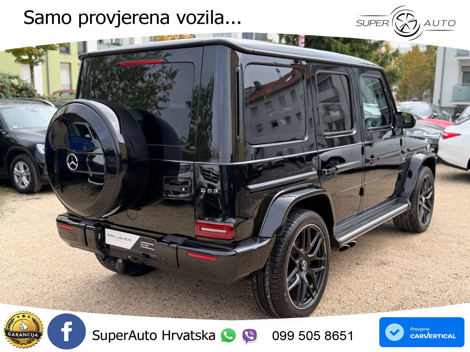 Mercedes AMG G 63 Long V8 (585 KS) 4MATIC 9G-TRONIC AMG SPEEDSHIFT PLUS