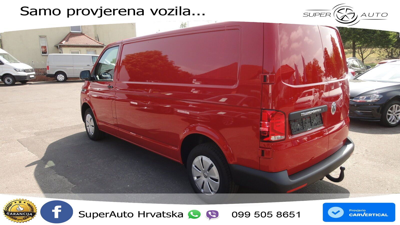 Volkswagen T6.1 Transporter Kasten LR 2.0 TDI 6-G LED+AHK 150 KS