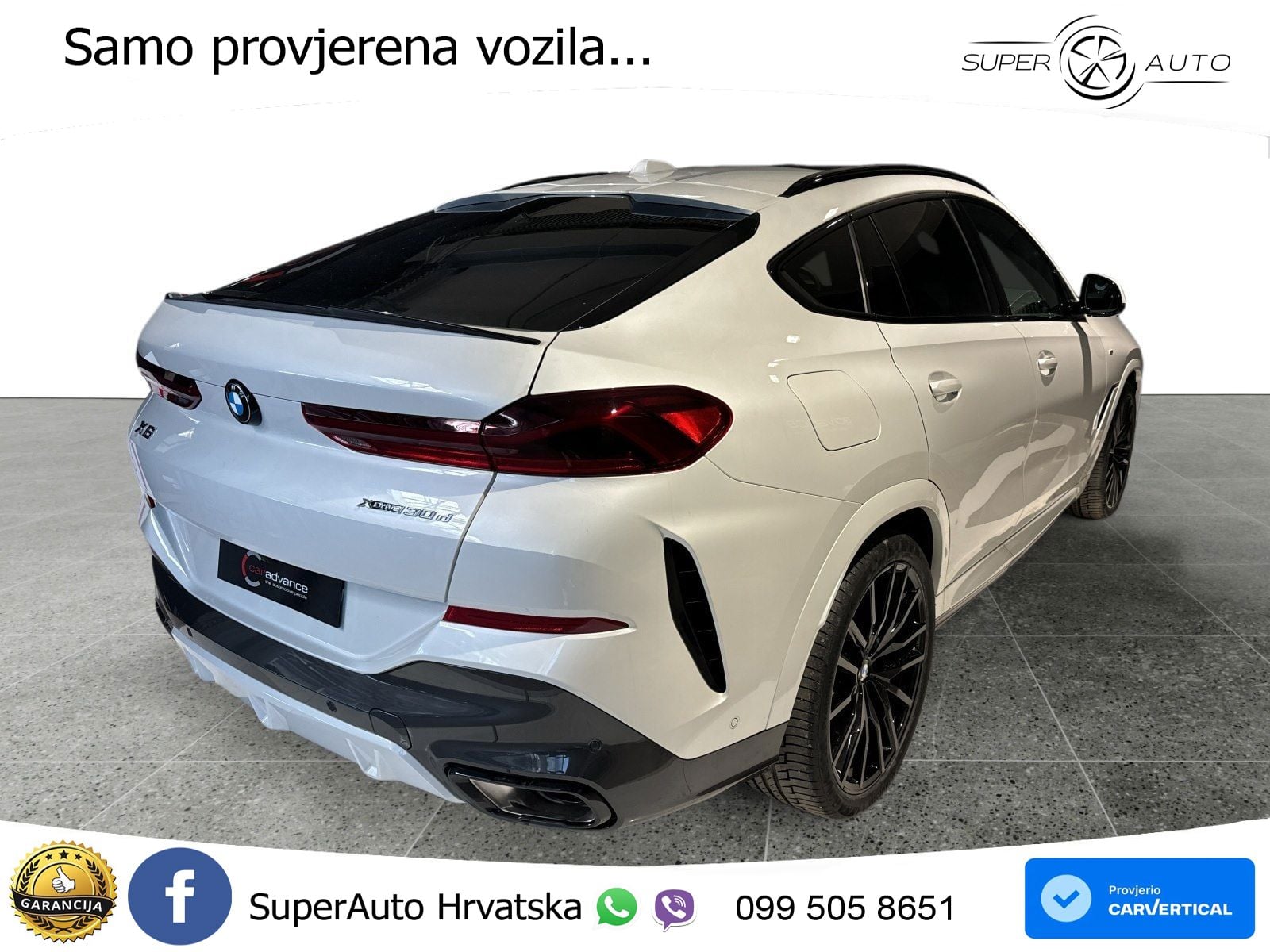 BMW X6 30d (298 KS) xDrive Steptronic M Sport LED+GR SJED+ACC