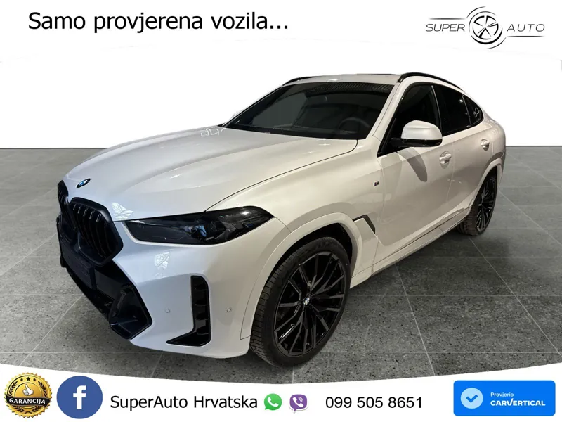BMW X6 30d (298 KS) xDrive Steptronic M Sport LED+GR SJED+ACC
