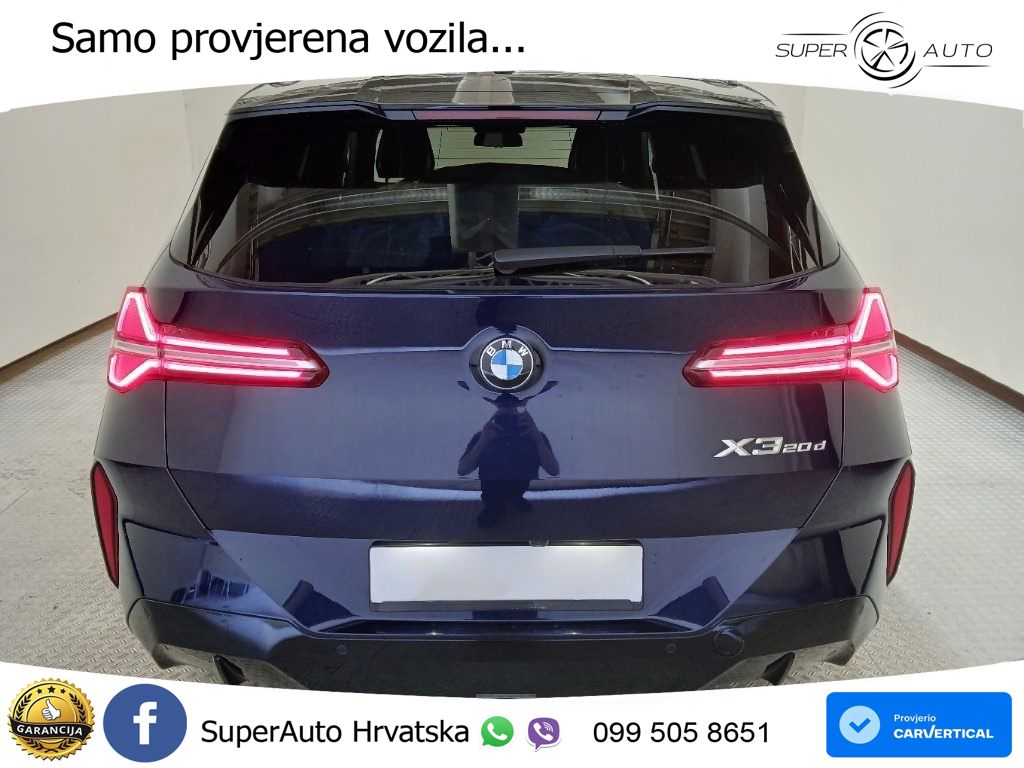 BMW X3 20d xDrive Steptronic M Sport LED+GR SJED+ACC