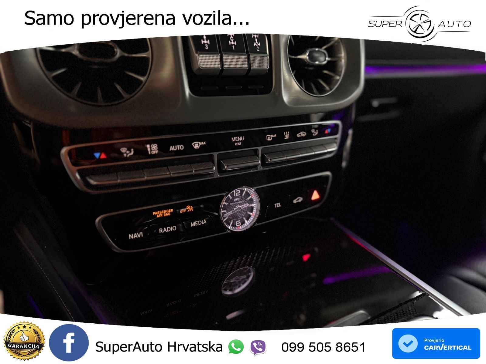 Mercedes AMG G 63 Long V8 (585 KS) 4MATIC 9G-TRONIC AMG SPEEDSHIFT PLUS ACC+HEAD+4xGR SJED+360+PANO