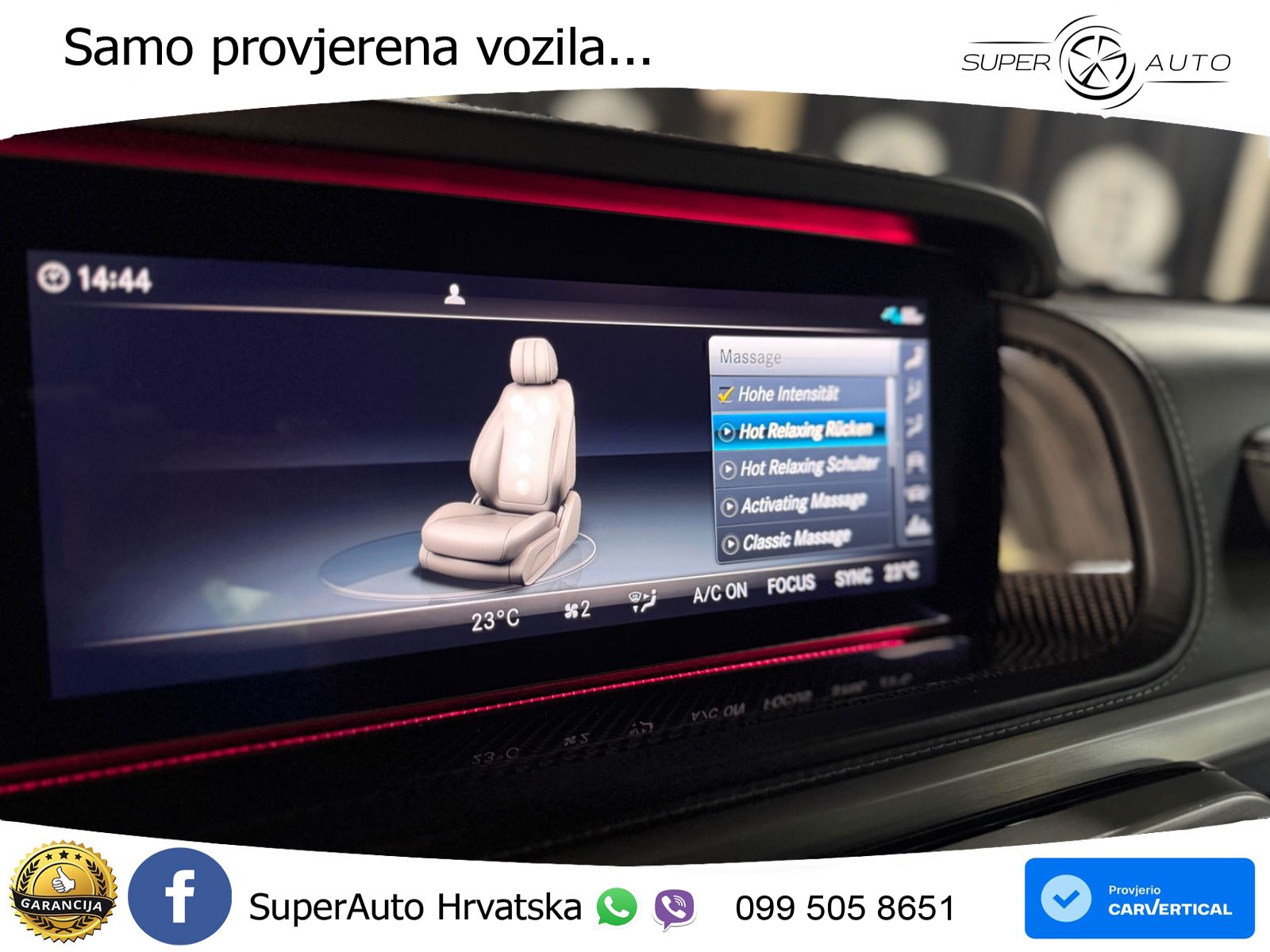 Mercedes AMG G 63 Long V8 (585 KS) 4MATIC 9G-TRONIC AMG SPEEDSHIFT PLUS ACC+HEAD+4xGR SJED+360+PANO