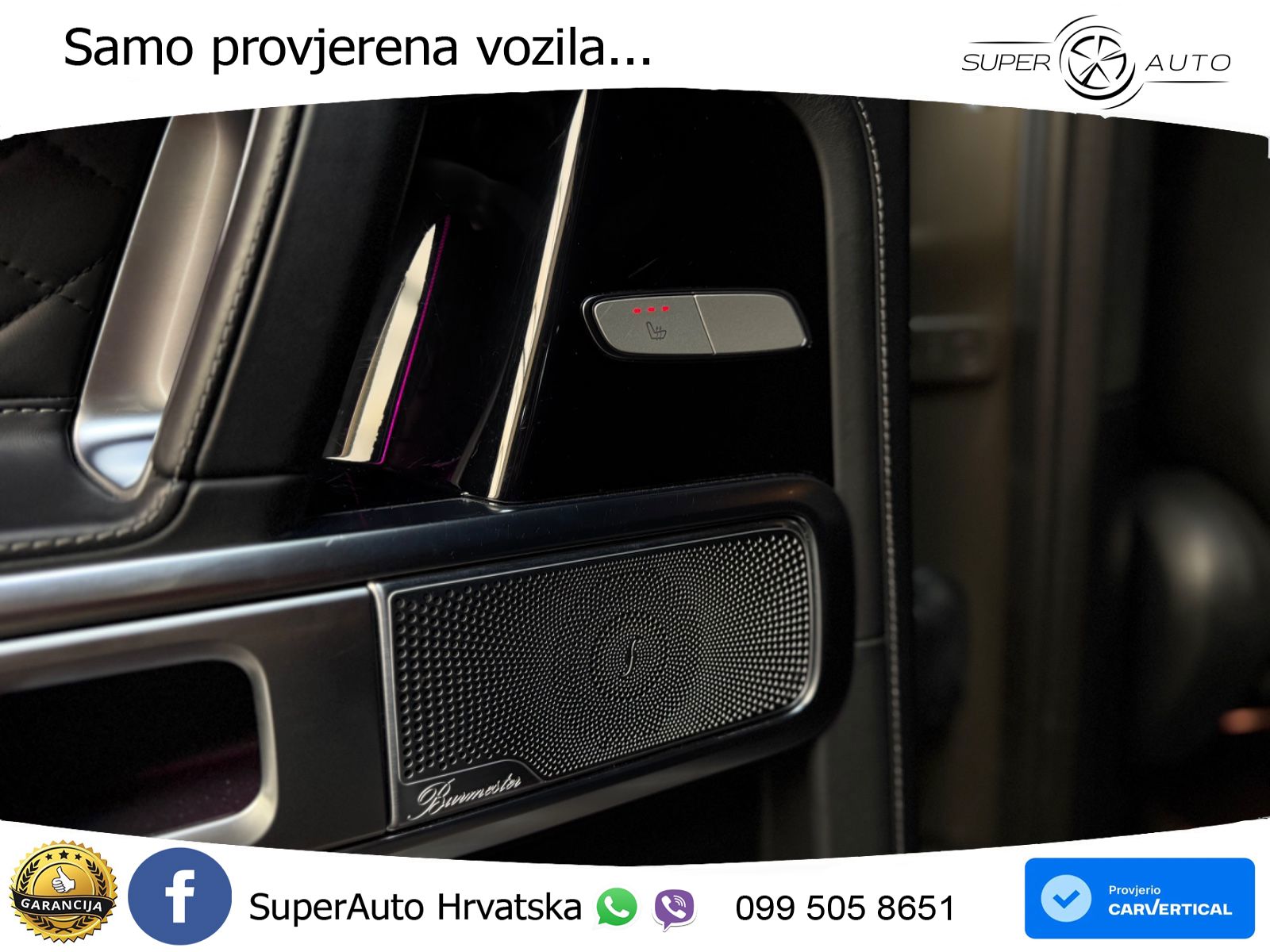 Mercedes AMG G 63 Long V8 (585 KS) 4MATIC 9G-TRONIC AMG SPEEDSHIFT PLUS ACC+HEAD+4xGR SJED+360+PANO
