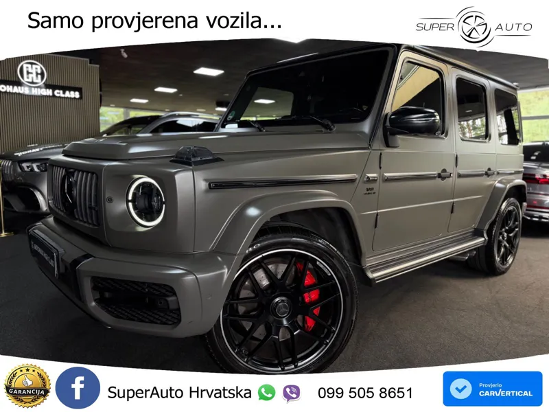 Mercedes AMG G 63 Long V8 (585 KS) 4MATIC 9G-TRONIC AMG SPEEDSHIFT PLUS ACC+HEAD+4xGR SJED+360+PANO