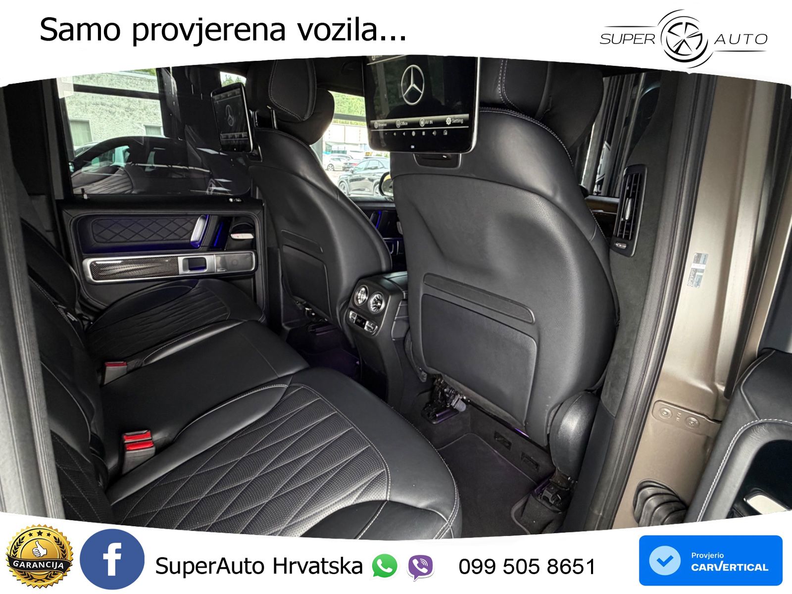 Mercedes AMG G 63 Long V8 (585 KS) 4MATIC 9G-TRONIC AMG SPEEDSHIFT PLUS ACC+HEAD+4xGR SJED+360+PANO
