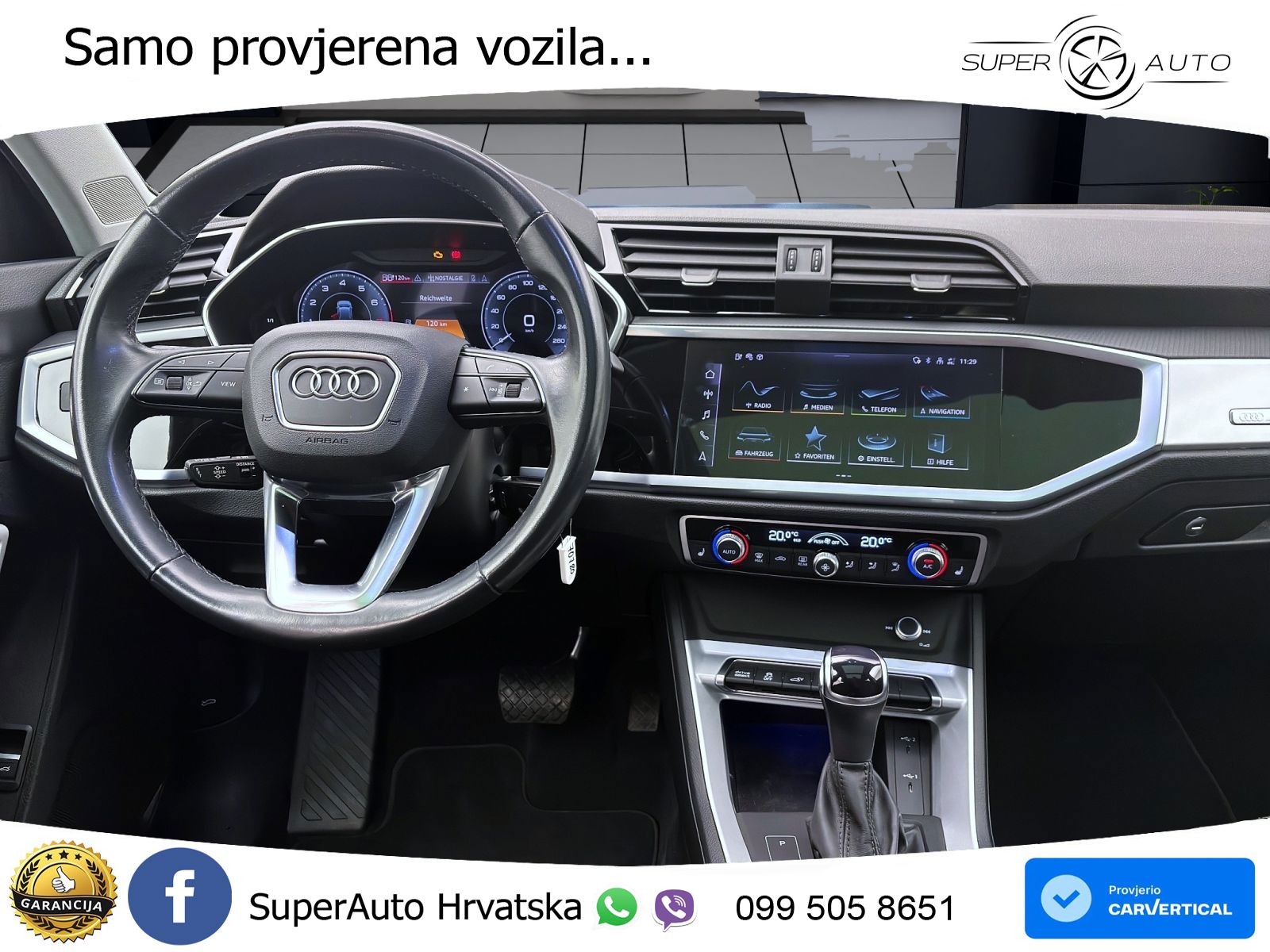 Audi Q3 45 TFSIe (245 KS) S tronic S line MATRIX+GR SJED+KAM
