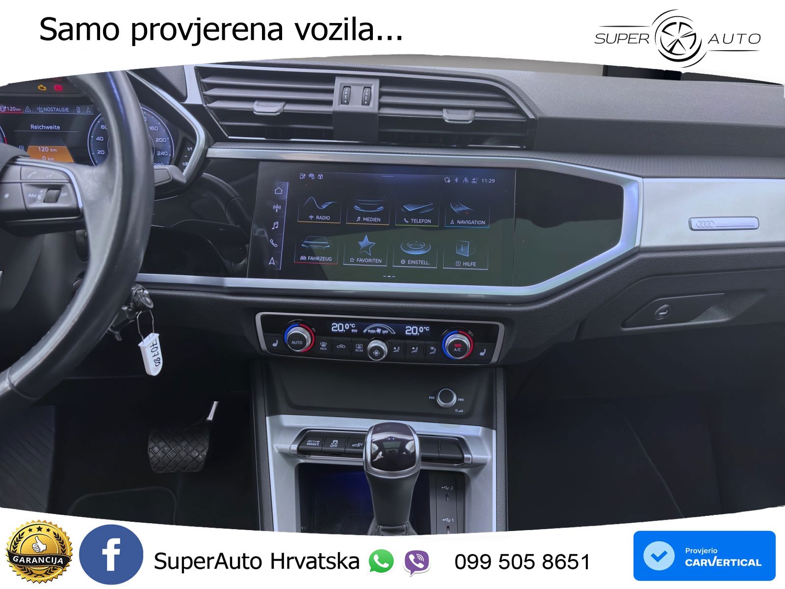 Audi Q3 45 TFSIe (245 KS) S tronic S line MATRIX+GR SJED+KAM