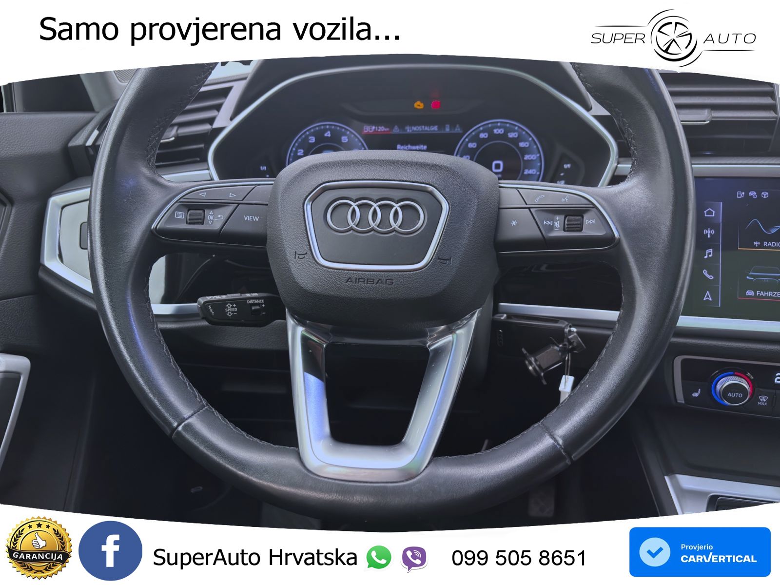 Audi Q3 45 TFSIe (245 KS) S tronic S line MATRIX+GR SJED+KAM