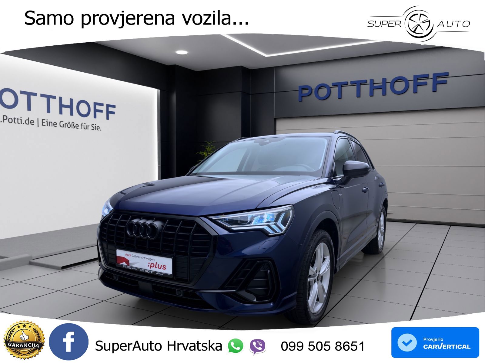 Audi Q3 45 TFSIe (245 KS) S tronic S line MATRIX+GR SJED+KAM