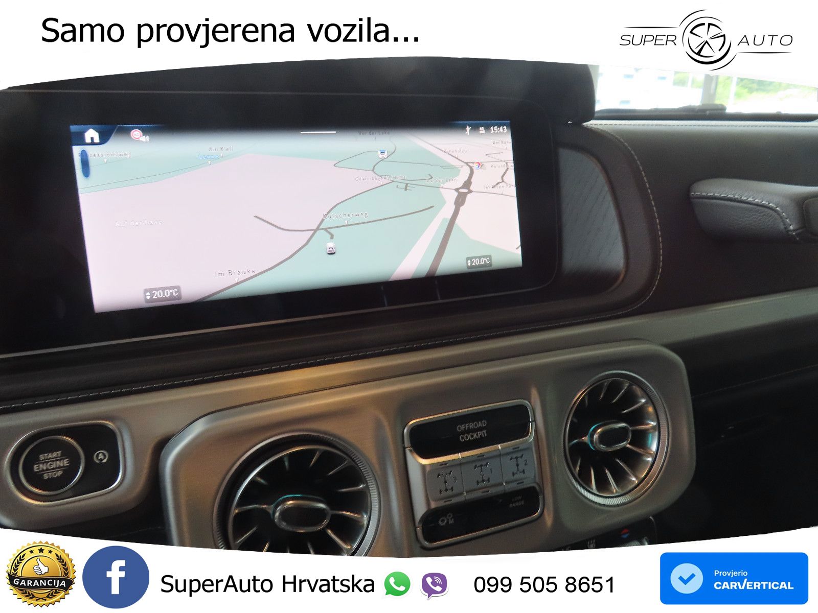 Mercedes G 450d Long (367 KS) 4MATIC 9G-TRONIC AMG LED+GR SJED+ACC
