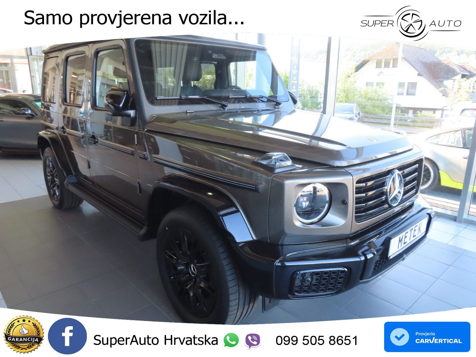 Mercedes G 450d Long (367 KS) 4MATIC 9G-TRONIC AMG LED+GR SJED+ACC
