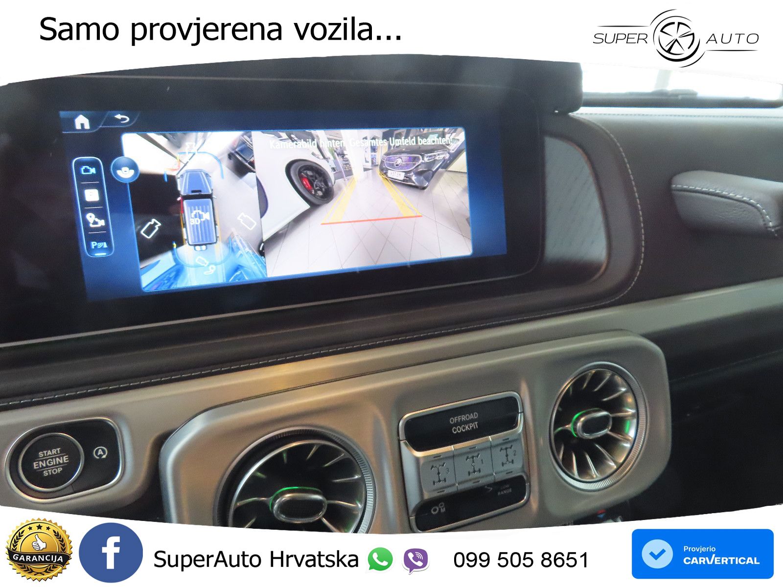 Mercedes G 450d Long (367 KS) 4MATIC 9G-TRONIC AMG LED+GR SJED+ACC