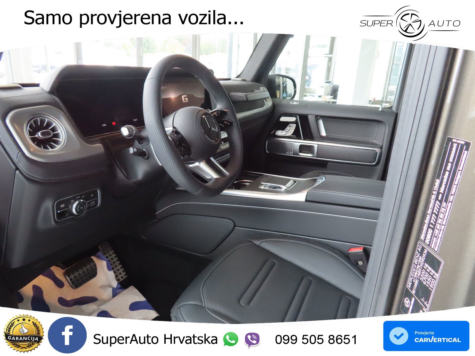 Mercedes G 450d Long (367 KS) 4MATIC 9G-TRONIC AMG LED+GR SJED+ACC
