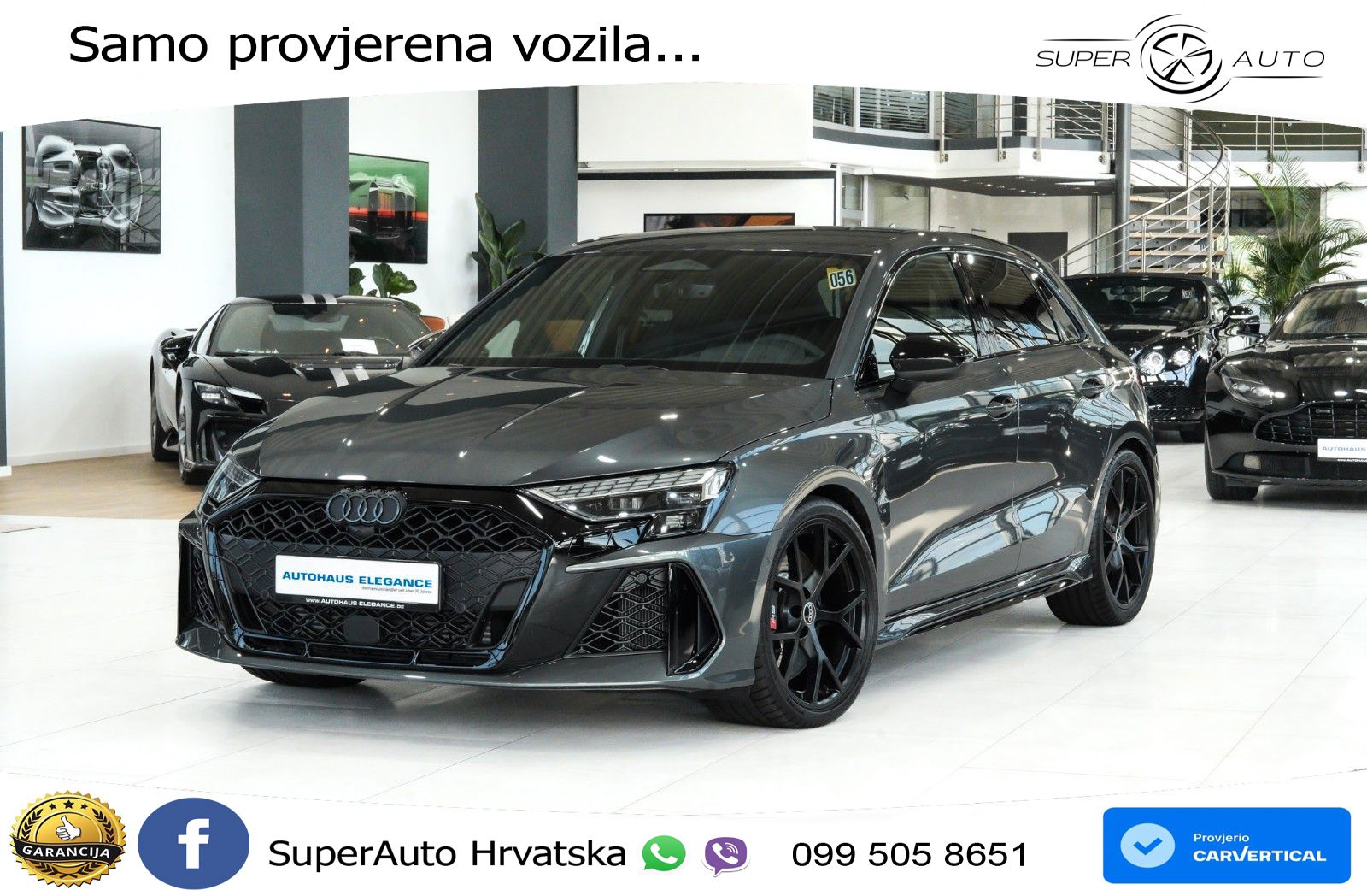 Audi RS3 Sedan 2.5 TFSI (400 KS) quattro S tronic LED+GR SJED+ACC