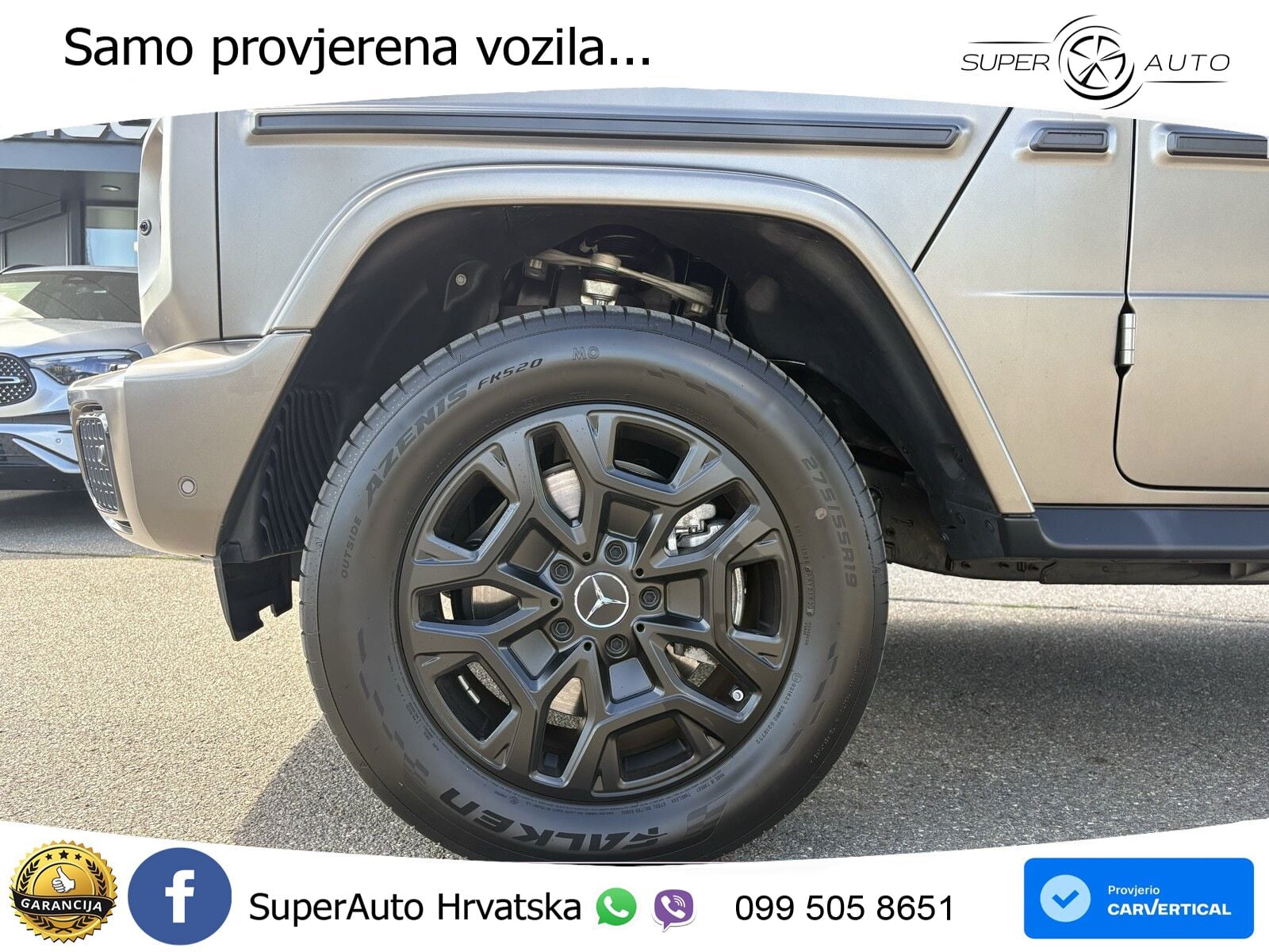 Mercedes G 450d Long (367 KS) 4MATIC 9G-TRONIC Exclusive LED+GR SJED+ACC