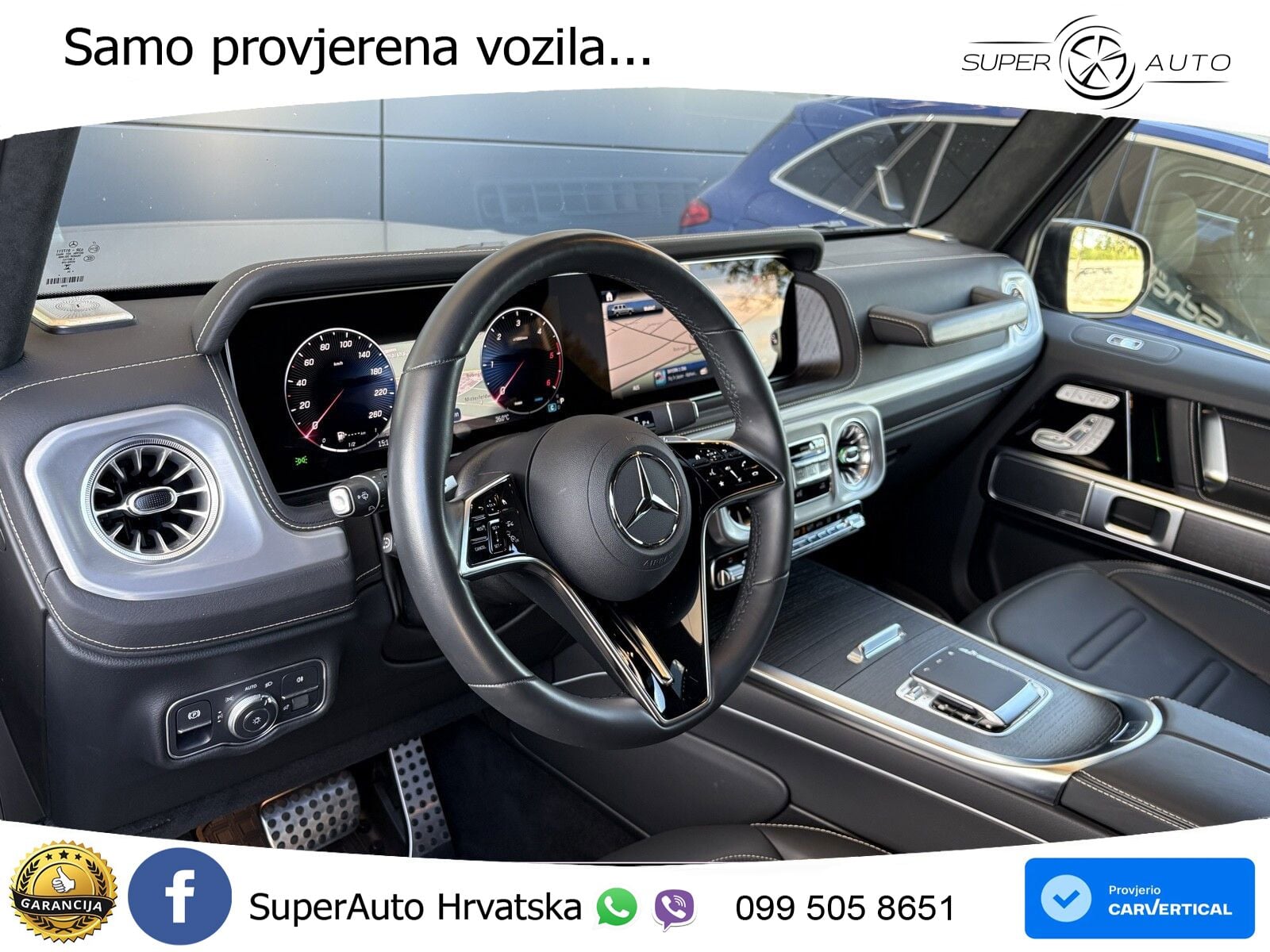 Mercedes G 450d Long (367 KS) 4MATIC 9G-TRONIC Exclusive LED+GR SJED+ACC