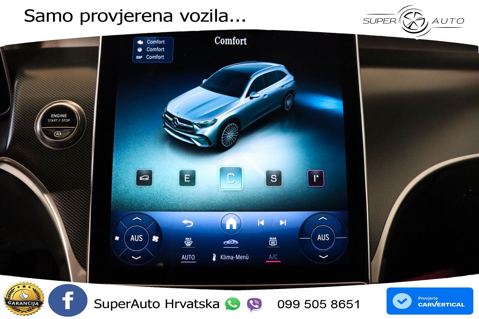 Mercedes GLC 220d (197 KS) 4MATIC 9G-TRONIC LED+GR SJED+ACC