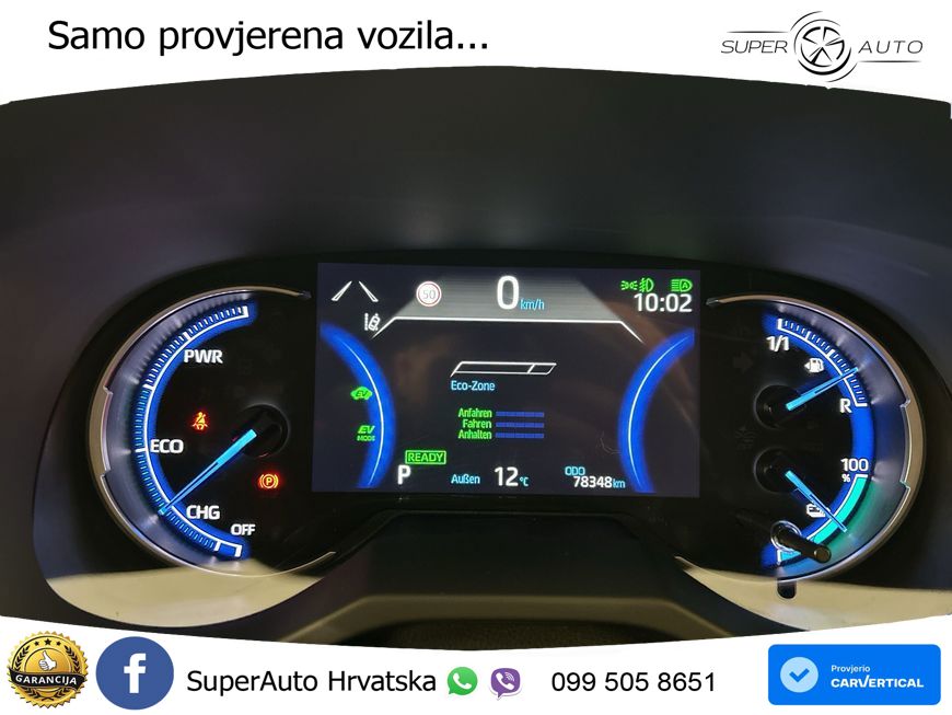Toyota RAV4 2.5 D-4S (306 KS) Hybrid AWD-i e-CVT LED+GR SJED+ACC
