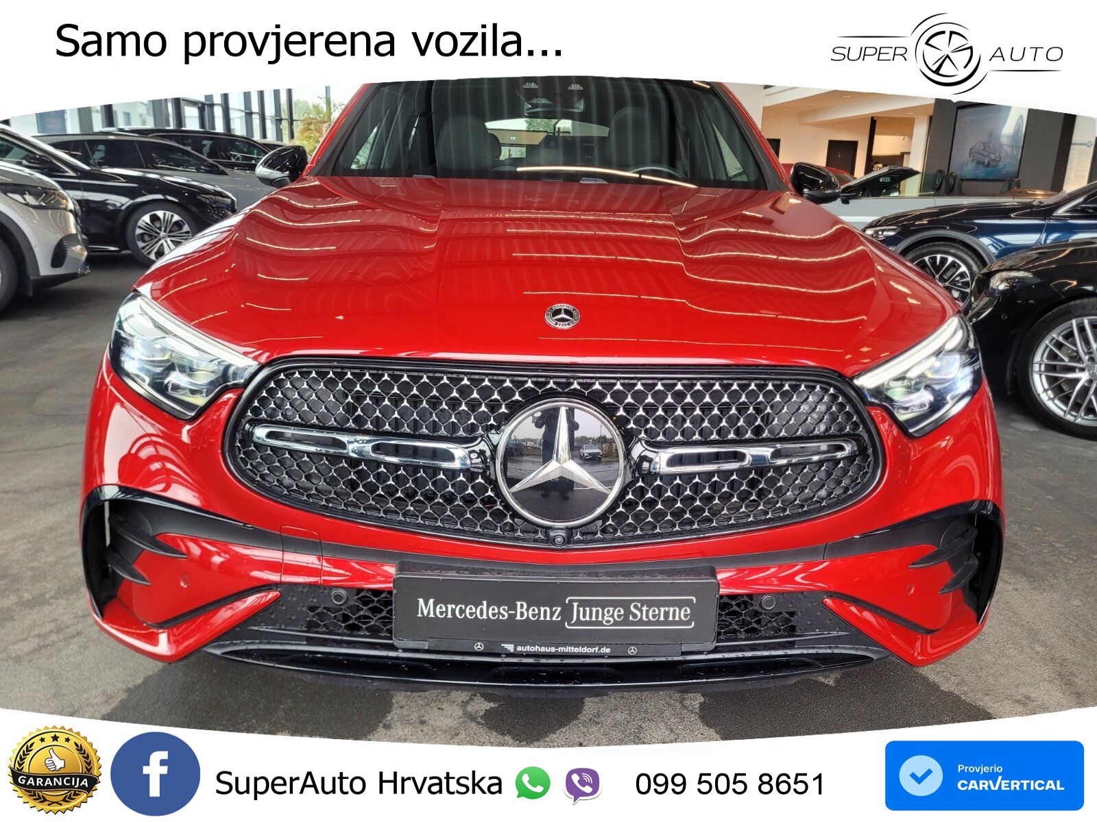 Mercedes GLC 300d (269 KS) 4MATIC 9G-TRONIC AMG ZRAČNI+ACC+GR SJED+KAM+PANO