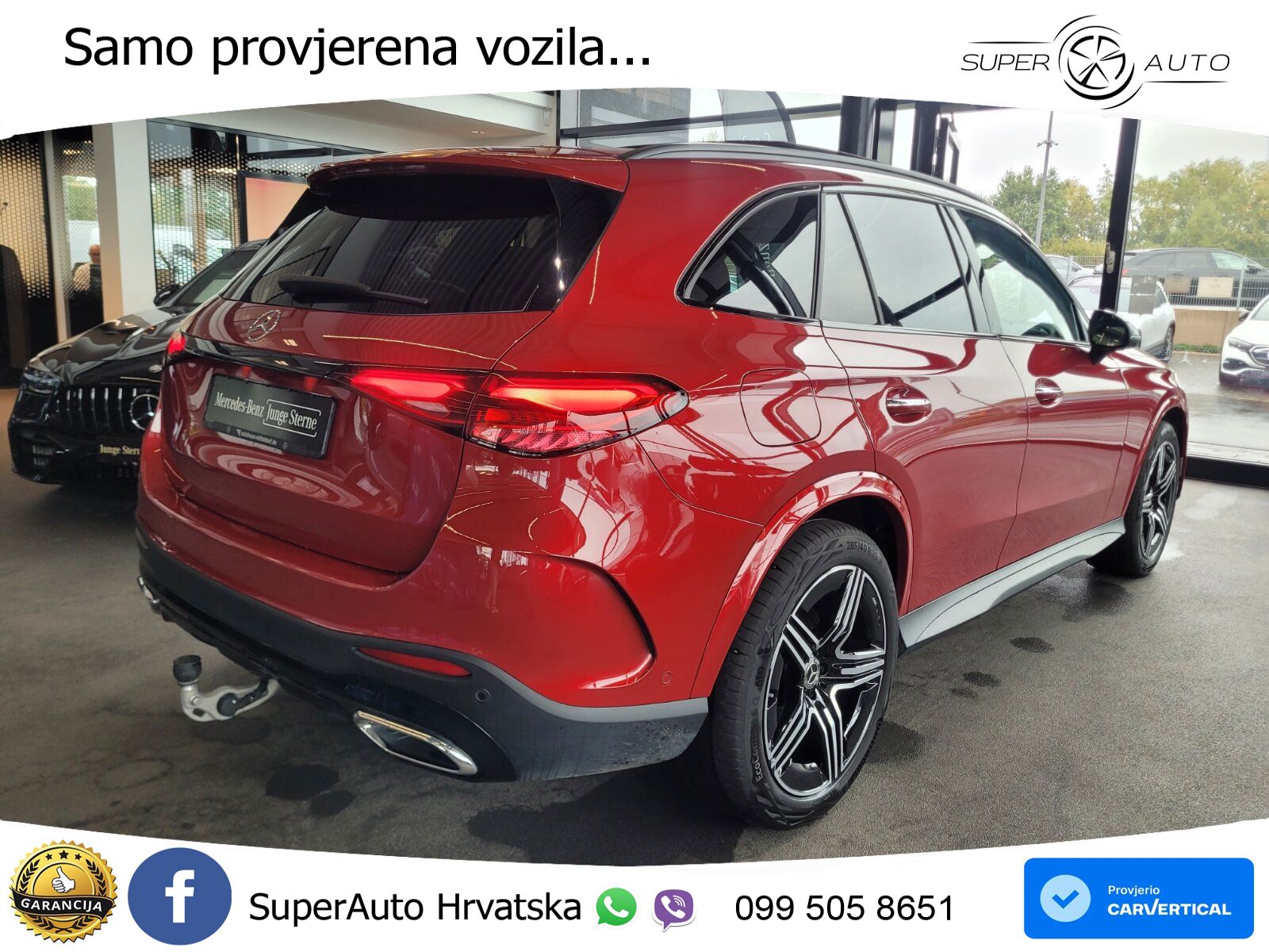 Mercedes GLC 300d (269 KS) 4MATIC 9G-TRONIC AMG ZRAČNI+ACC+GR SJED+KAM+PANO