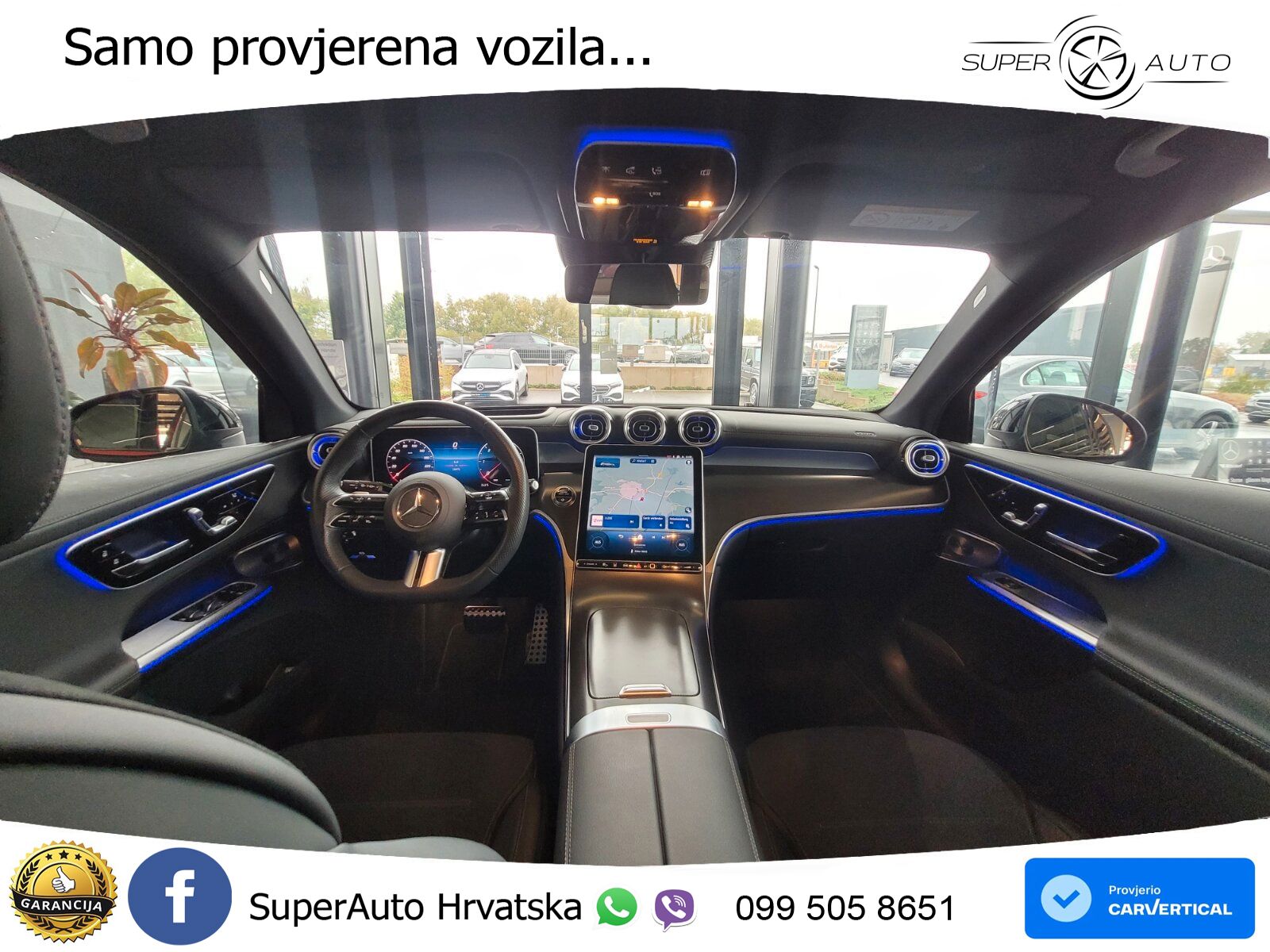 Mercedes GLC 300d (269 KS) 4MATIC 9G-TRONIC AMG ZRAČNI+ACC+GR SJED+KAM+PANO