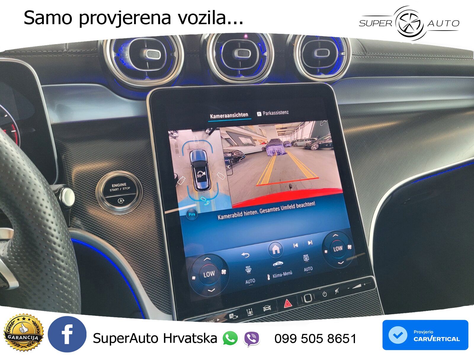 Mercedes GLC 300d (269 KS) 4MATIC 9G-TRONIC AMG ZRAČNI+ACC+GR SJED+KAM+PANO