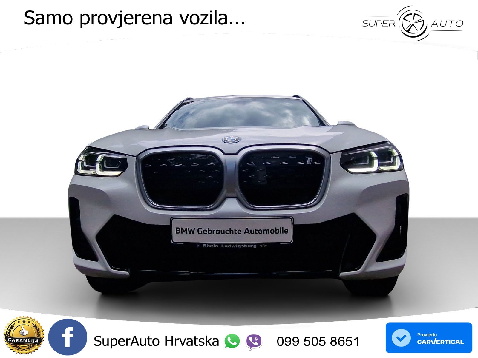 BMW iX3 80 kWh (286 KS)