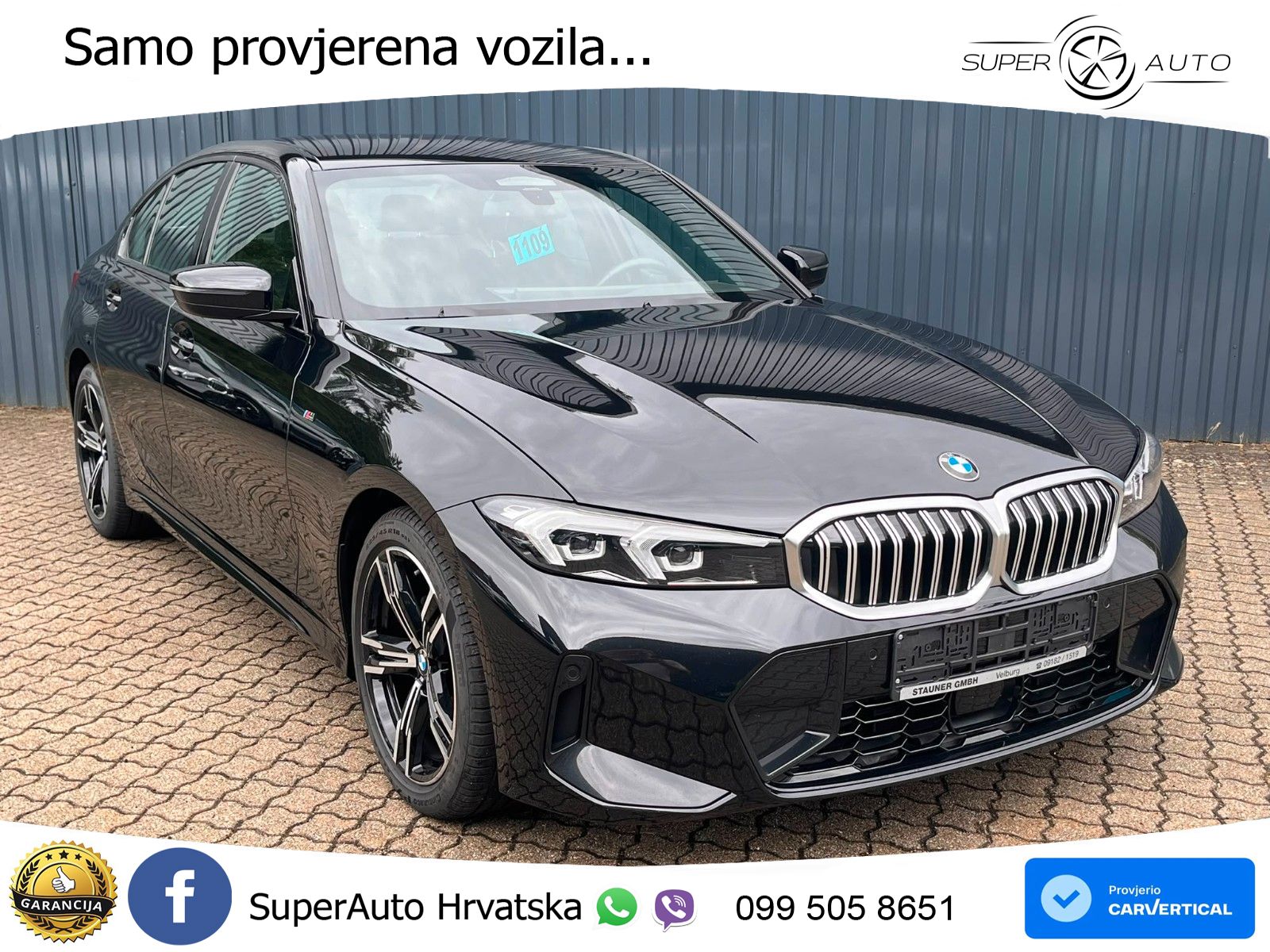 BMW 320d (190 KS) xDrive Steptronic M Sport LED+GR SJED+ACC
