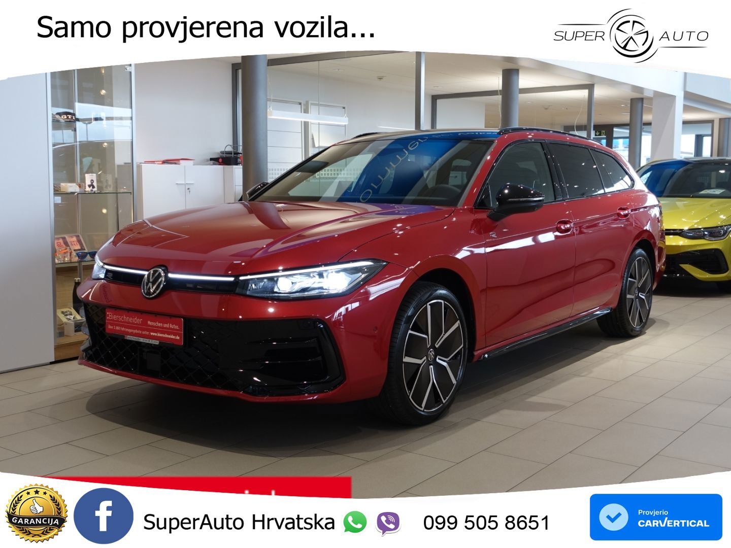 Volkswagen Passat Variant 2.0 TSI (265 KS) 4MOTION DSG R-Line LED+GR SJED+ACC