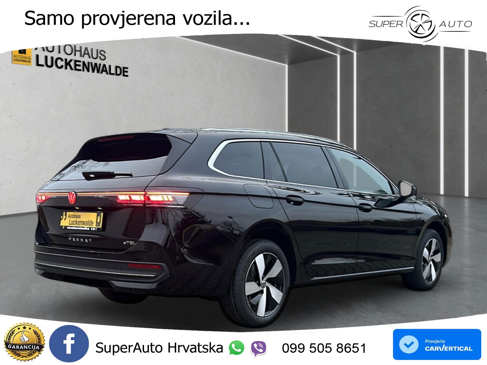 Volkswagen Passat Variant 1.5 eTSI (150 KS) DSG Business LED+GR SJED+ACC