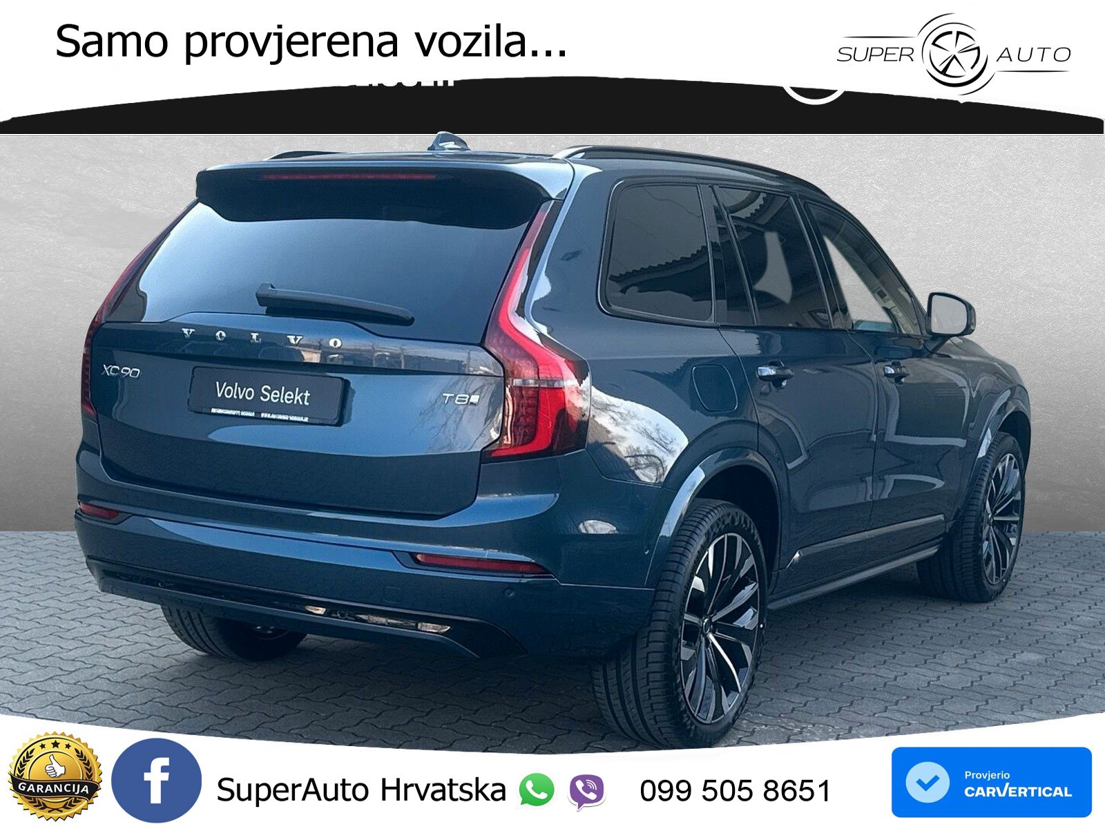 Volvo XC90 2.0 T8 AWD Automatic LED+GR SJED+ACC