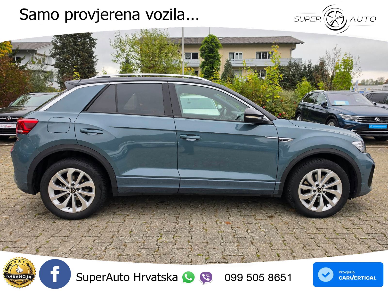 Volkswagen T-Roc 2.0 TDI (150 KS) DSG R-Line LED+GR SJED+ACC