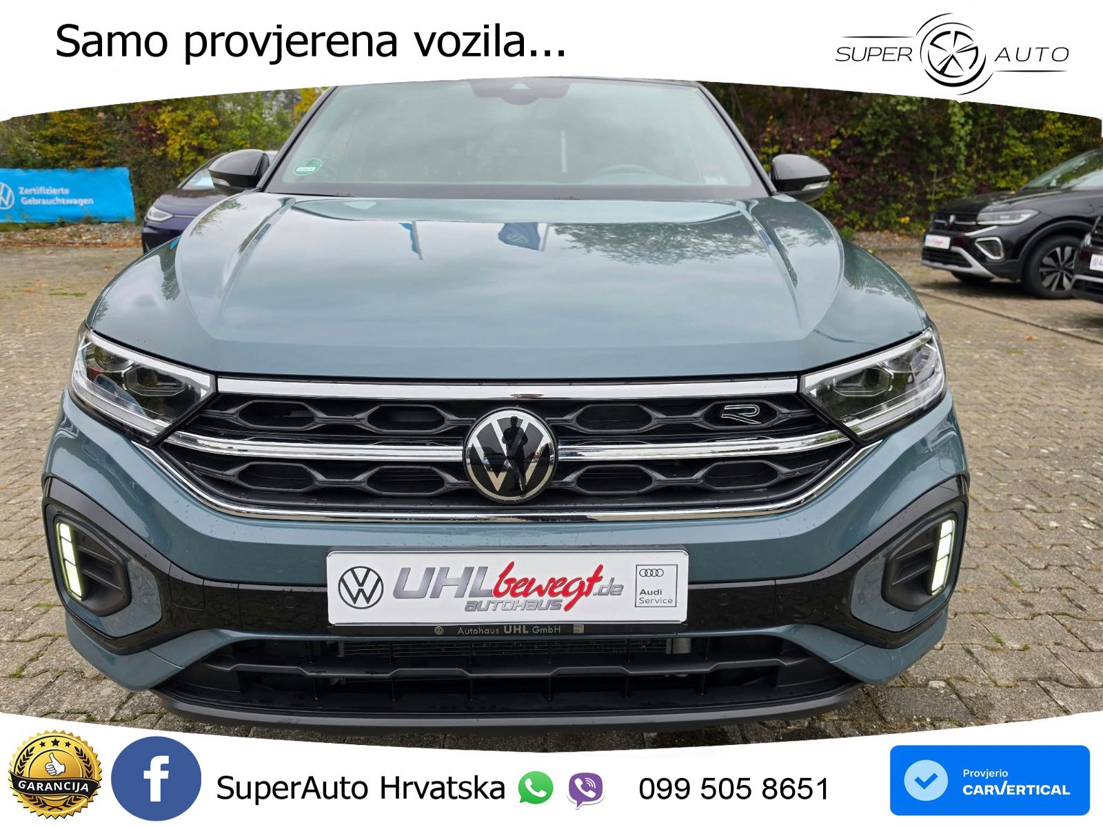 Volkswagen T-Roc 2.0 TDI (150 KS) DSG R-Line LED+GR SJED+ACC